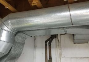 ductwork in cincinnati home